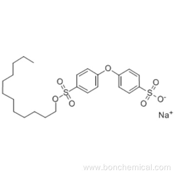 Benzene, 1,1'-oxybis-, tetrapropylene derivs., sulfonated, sodium salts CAS 119345-04-9/12626-49-2